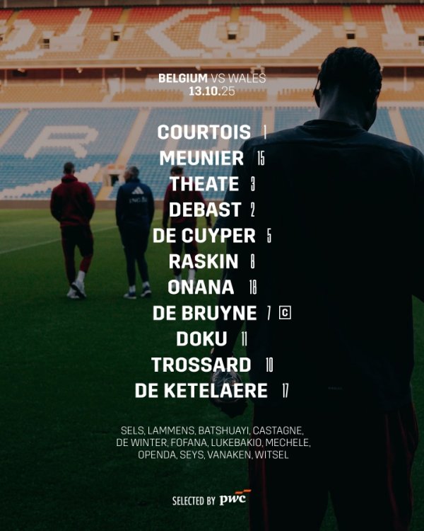 德布劳内、库尔图瓦领衔体育赛事直播