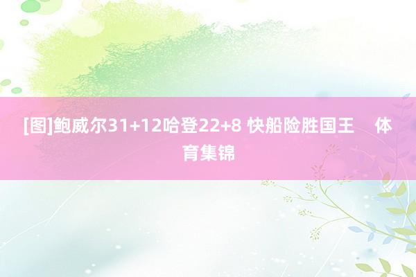 [图]鲍威尔31+12哈登22+8 快船险胜国王    体育集锦