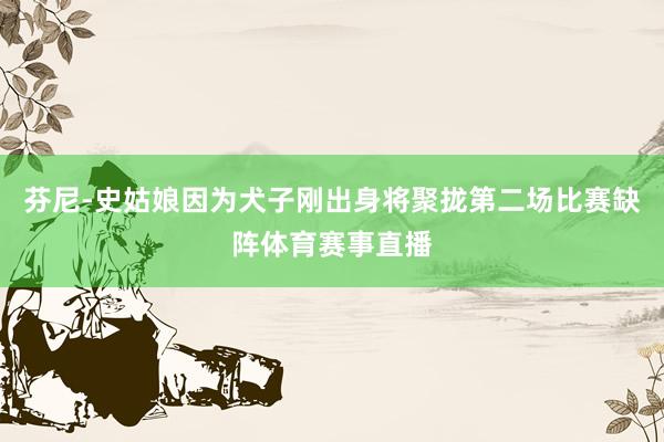 芬尼-史姑娘因为犬子刚出身将聚拢第二场比赛缺阵体育赛事直播