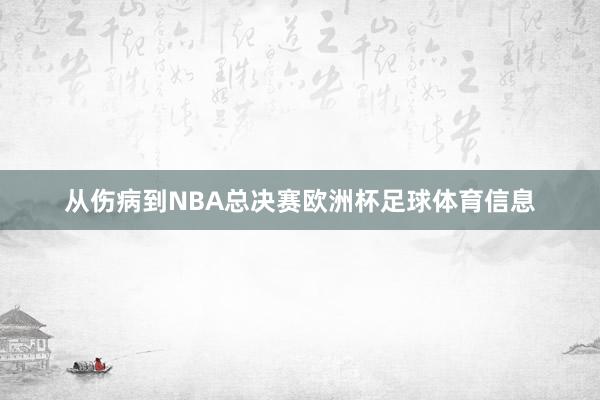 从伤病到NBA总决赛欧洲杯足球体育信息