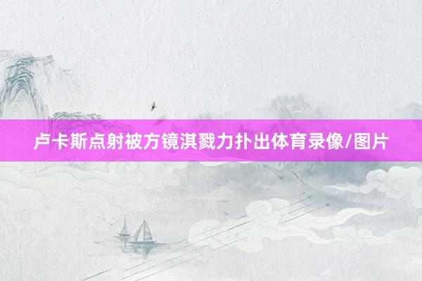 卢卡斯点射被方镜淇戮力扑出体育录像/图片