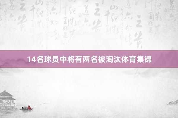 14名球员中将有两名被淘汰体育集锦