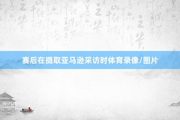 赛后在摄取亚马逊采访时体育录像/图片