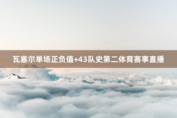 瓦塞尔单场正负值+43队史第二体育赛事直播