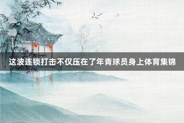 这波连锁打击不仅压在了年青球员身上体育集锦