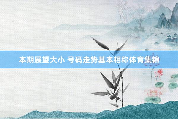 本期展望大小 号码走势基本相称体育集锦