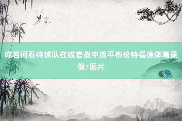 你若何看待球队在收官战中战平布伦特福德体育录像/图片